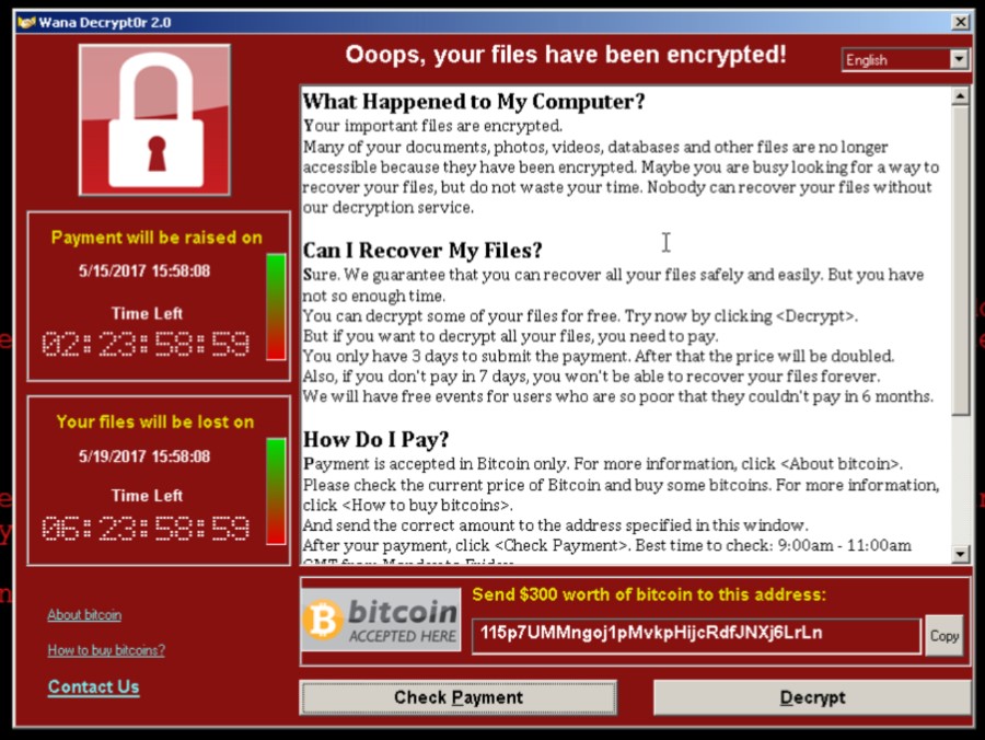 WannaCry pic encryption